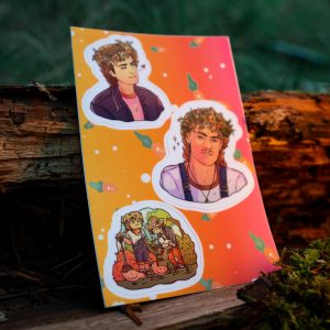 Flower-Boys STICKERSHEET (soft/matte)